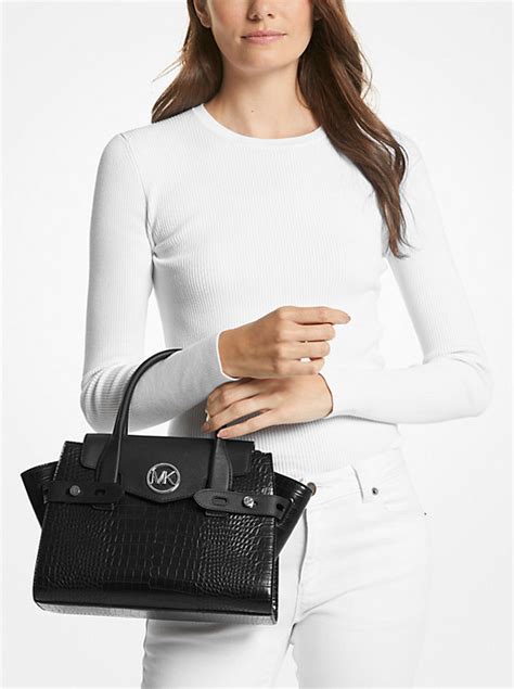 michael kors carmen extra small shoulder bag|carmen medium belted satchel.